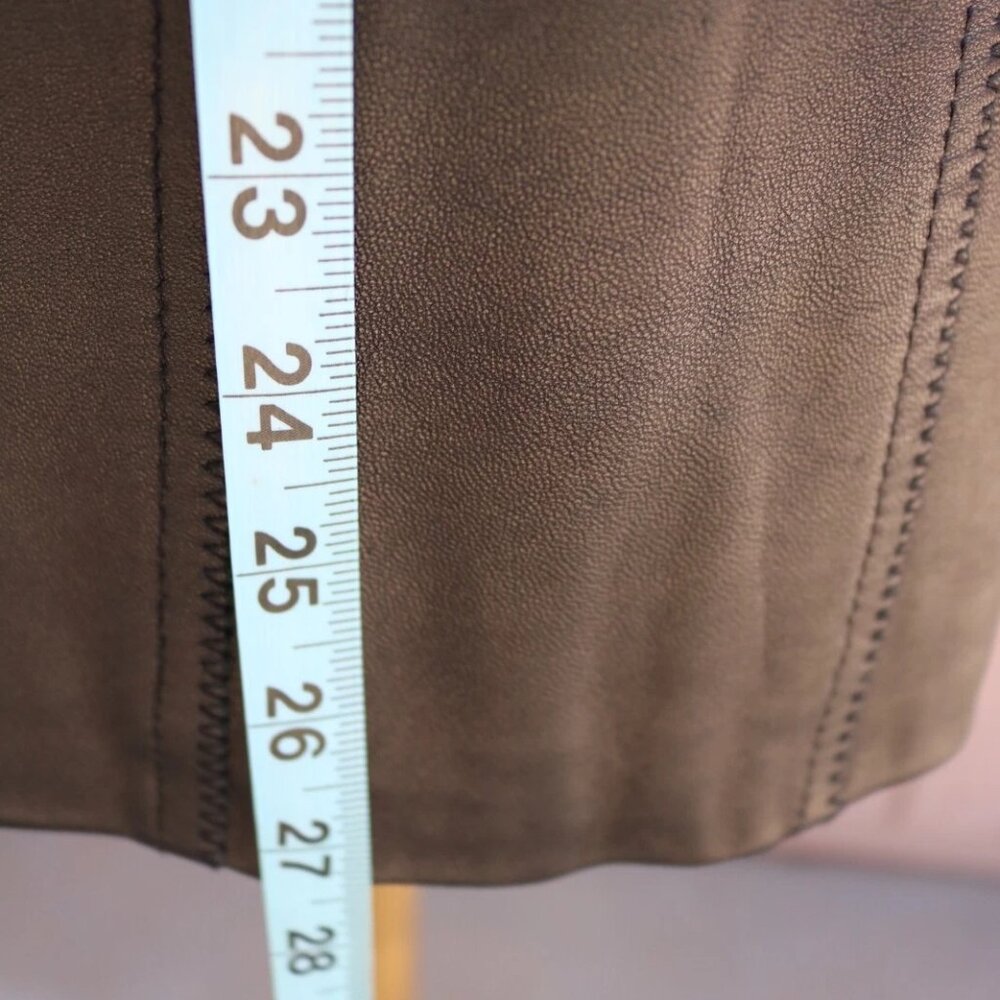 Womens 100% Leather Black Jacket Jones New York Size Large, Soft Butter Leather - Picture 9 of 13
